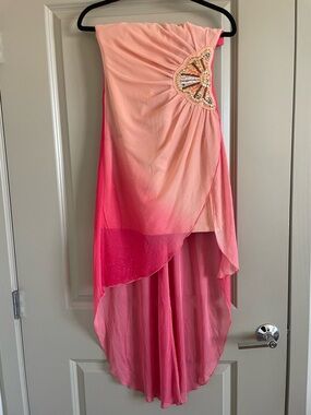 teeze me glitter ombre dress Odette Ombre Petal Dress – THEIA